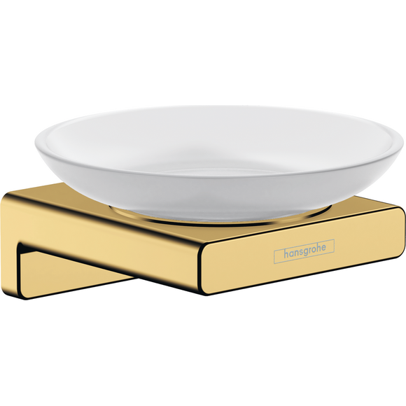 Мильниця Hansgrohe AddStoris Polished Gold Optic 41746990 (полірована золота, настінна), Колір виробника: поліроване золото, фото 