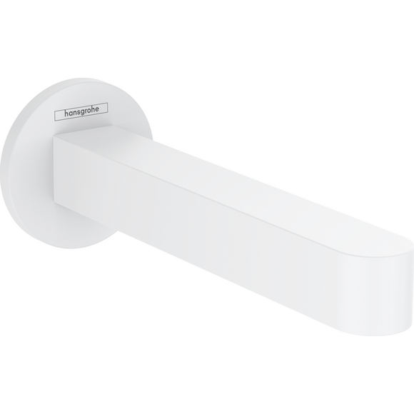 Вилив для ванни Hansgrohe Finoris Matt White 76410700 (білий матовий, 19 см, прихованого монтажу), Колір виробника: білий матовий, фото 