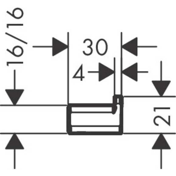 Гачок для ванної Hansgrohe AddStoris Brushed Bronze 41742140 (брашований бронзовий, одинарний), Колір виробника: брашована бронза, фото , изображение 5