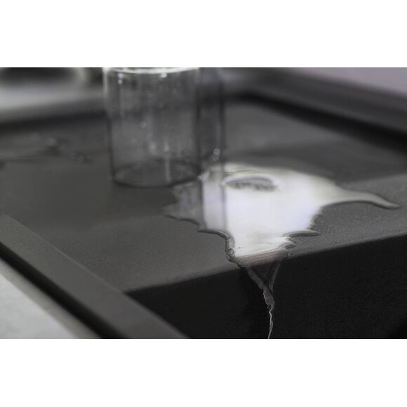 Мойка для кухни Hansgrohe S51 S514-F450 Built-in sink Graphite Black 43314170 (105x51 см, черная графитовая), фото 5
