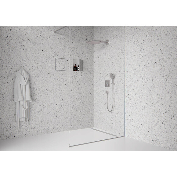 Лінійний трап Hansgrohe RainDrain Original Brushed Stainless Steel 56196800 (600 мм), Доступні розміри: 60, фото , изображение 4