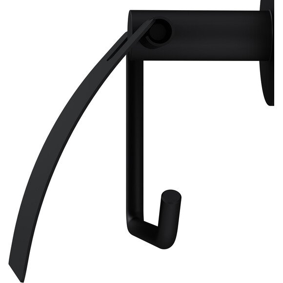 Тримач для туалетного паперу Am.Pm X-Joy A85A341422 (чорний матовий, з кришкою), Колір виробника: чорний матовий, фото , изображение 7