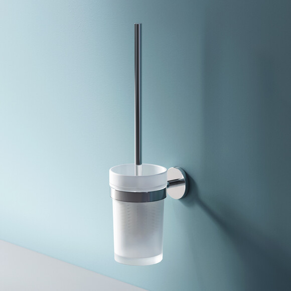 Ершик для унитаза Am.Pm X-Joy A85A33300 (настенный), Цвет производителя: хром, фото 3