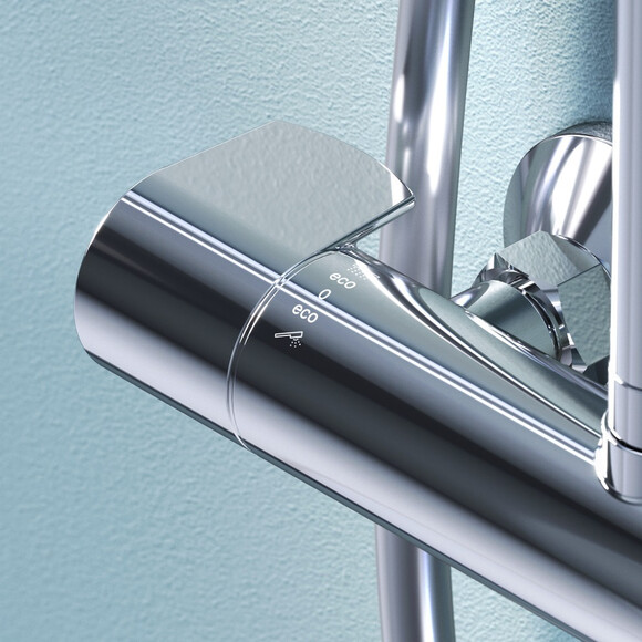 Душевая система с термостатом Am.Pm X-Joy F0785A400, Цвет производителя: хром, фото 9