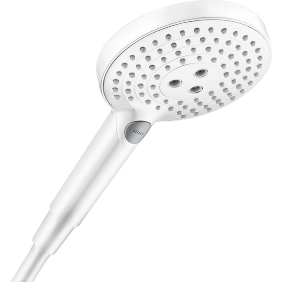 Лійка для душу Hansgrohe Raindance Select S 120 EcoSmart Matt White 26531700 (біла матова, трирежимна), фото 
