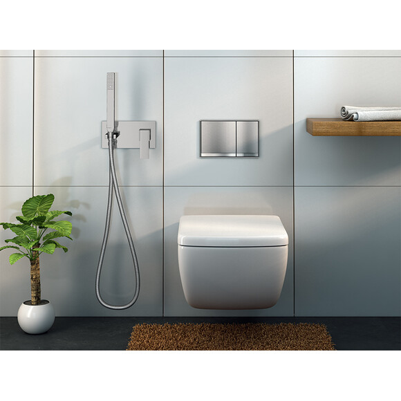 Гигиенический душ со смесителем Kohlman Excelent Chrome QW138H, фото 2