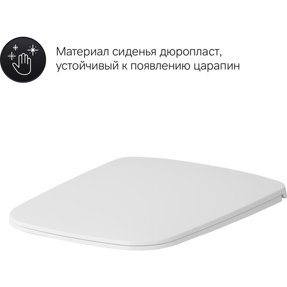 Безободковый подвесной унитаз Am.Pm Inspire FlashClean V2.0 C50A1700SC (с сиденьем микролифт), фото 16