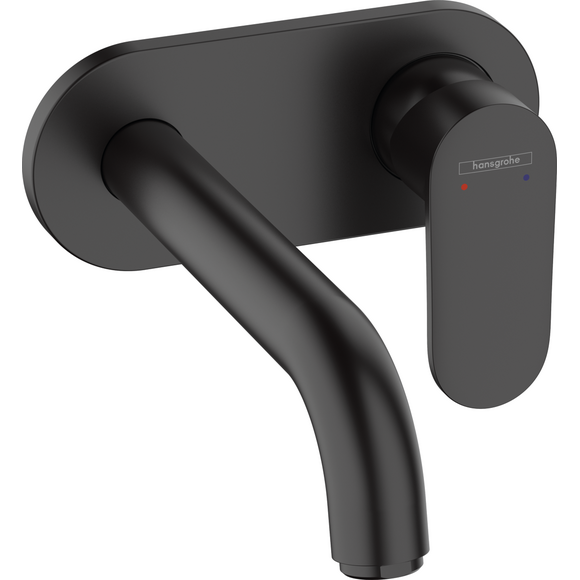 Змішувач прихованого монтажу для умивальника Hansgrohe Vernis Blend Matt Black 71576670 (чорний матовий), фото 