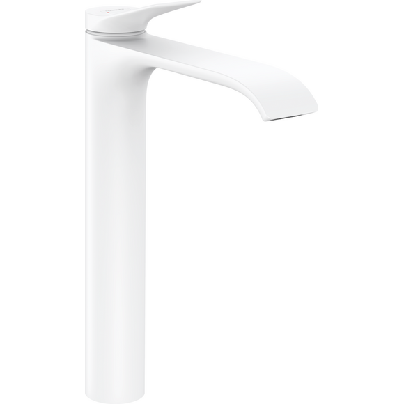 Смеситель для умывальника Hansgrohe Vivenis Matt White 75042700 (белый матовый, высокий), фото 