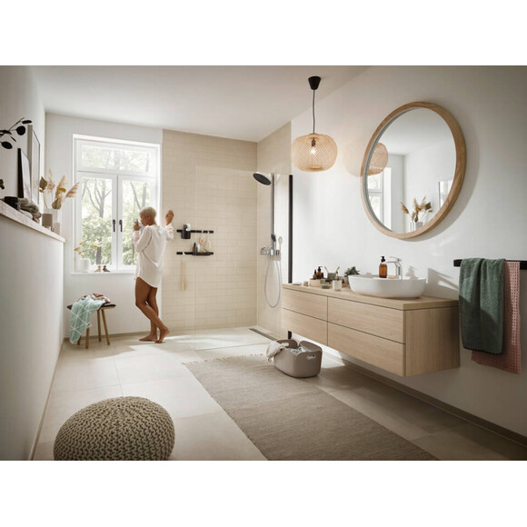 Смеситель для умывальника Hansgrohe Vivenis Chrome 75010000 (с донным клапаном), фото 2