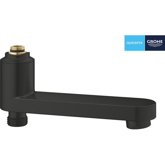 Излив для ванны Grohe QuickFix 134502430 (черный матовый), фото 5