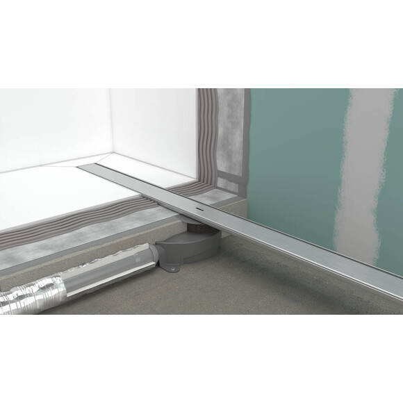 Трап для душу Hansgrohe RainDrain Allround Brushed Stainless Steel 56188800 (900 мм, брашована нержавіюча сталь), фото , изображение 3