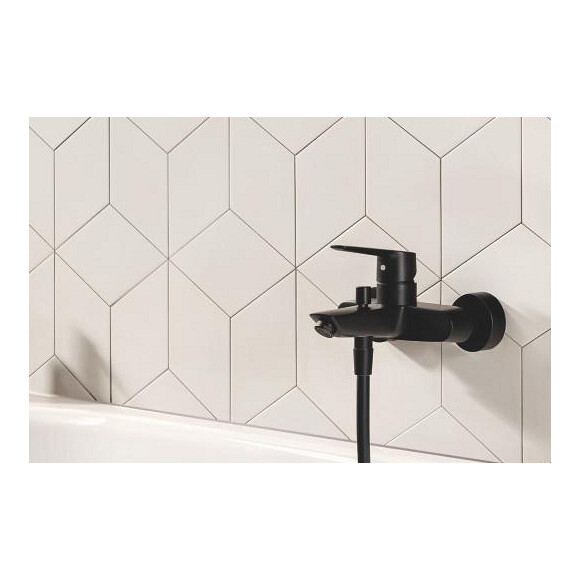 Комплект смесителей для ванной комнаты и кухни Grohe QuickFix Start M-Size Black UA303311MK (235752432+322782432+279482430+324412432), фото 2