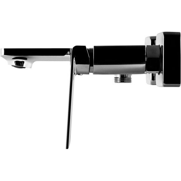 Змішувач для ванни Corsan Trino Chrome CMZ055CH (з лійкою та шлангом), Колір виробника: хром, фото , изображение 4