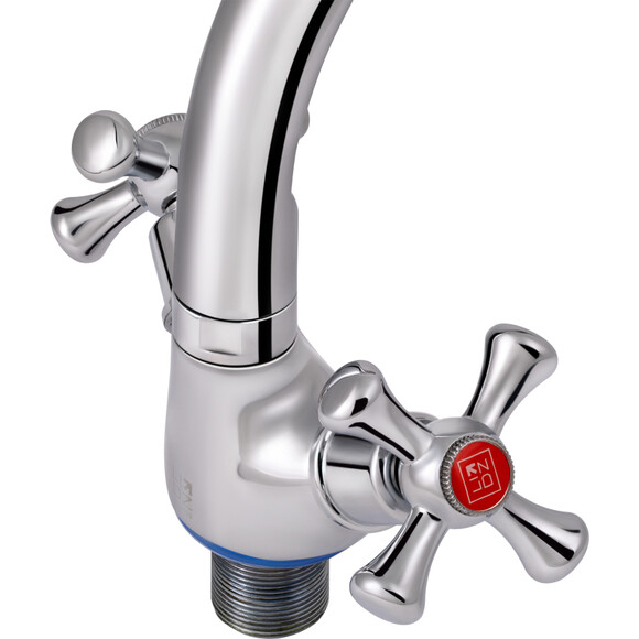 Змішувач для кухні Lidz 75 21 271F-6 (LDLAM276FCRM22019), фото , изображение 4