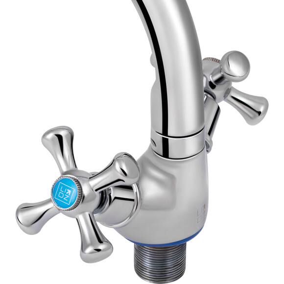 Змішувач для кухні Lidz 75 21 271F-6 (LDLAM276FCRM22019), фото , изображение 5