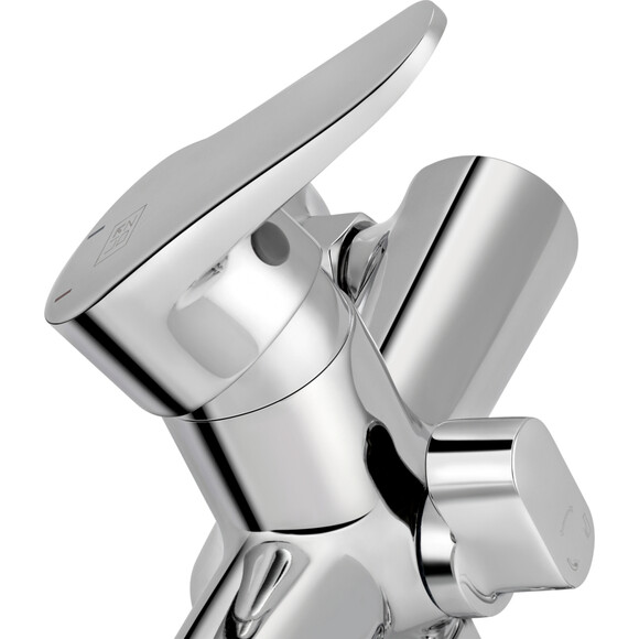 Змішувач для ванни Lidz 14 34 006-1 (LDNIC006CRM22139, з лійкою та шлангом), фото , изображение 3