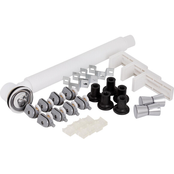 Душовий гідробокс з піддоном Lidz Tani SB90x90.SAT.HIGH.GR (LTSB9090SATHIGHGR, скло тоноване, профіль сатин), Доступні розміри: 90 x 90, Колір виробника: тоноване скло, фото , изображение 17