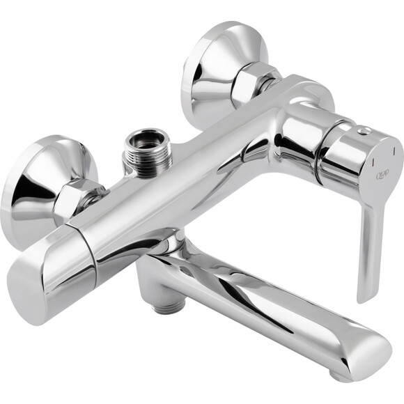 Душова система Qtap Grand Chrome CRM 1004 (QTGRACRM1004, з виливом), Колір виробника: хром, фото , изображение 2