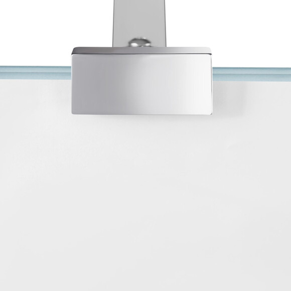 Душевая перегородка Qtap Walk-In Standard CRM209.C8 (STDCRM209C8, 90 см, стекло прозрачное, профиль хром), Доступные размеры: 90, Цвет производителя: хром, фото 3