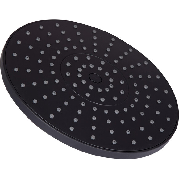 Душевая система Lidz Aria Black 06P-BES (LDARI1031BLA43370, черная матовая, с изливом), фото 6