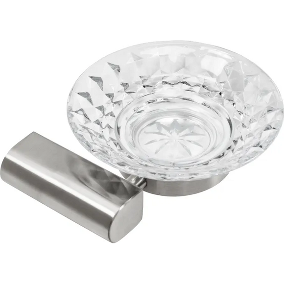 Мильниця Rea Nickel Brushed REA-77042 (322225, брашований нікель, настінна), Колір виробника: брашований нікель, фото 