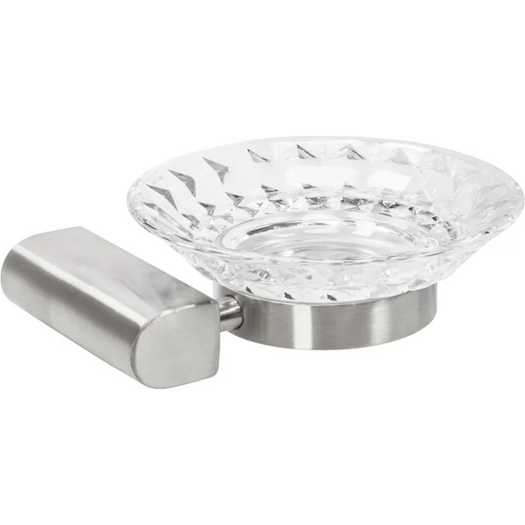 Мильниця Rea Nickel Brushed REA-77042 (322225, брашований нікель, настінна), Колір виробника: брашований нікель, фото , изображение 2