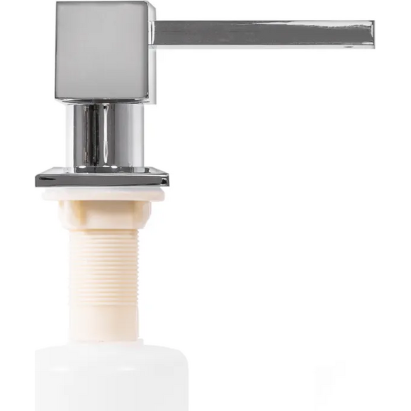 Дозатор для миючого засобу Rea Chrome BAT-05011 (хром, 330 мл), Колір виробника: хром, фото , изображение 4