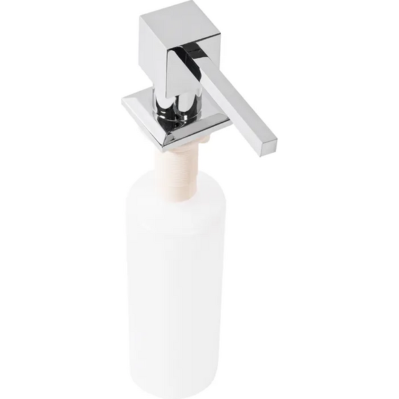 Дозатор для миючого засобу Rea Chrome BAT-05011 (хром, 330 мл), Колір виробника: хром, фото , изображение 5