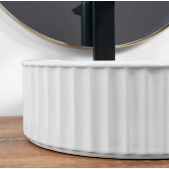 Раковина Rea Charlotte White REA-U6960 (36 см), фото , изображение 5