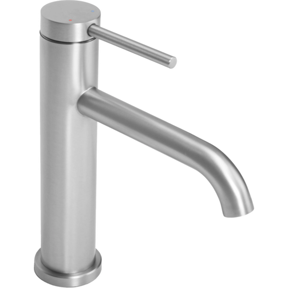 Смеситель для умывальника Rea Clif Nickel Brushed REA-B5324 (брашированный никель), Цвет производителя: брашированный никель, фото 