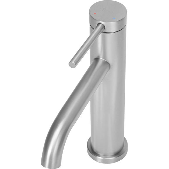 Смеситель для умывальника Rea Clif Nickel Brushed REA-B5324 (брашированный никель), Цвет производителя: брашированный никель, фото 2