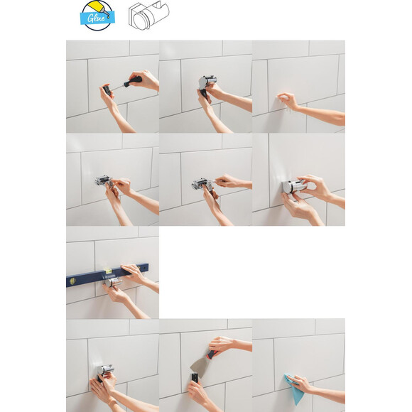 Держатель для душа Grohe QuickFix Vitalio Universal 26183001, Цвет производителя: хром, фото 10