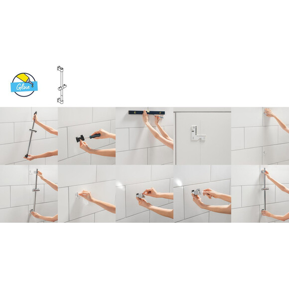 Душовий гарнітур Grohe QuickFix Vitalio Start 110 27942001, фото , изображение 12