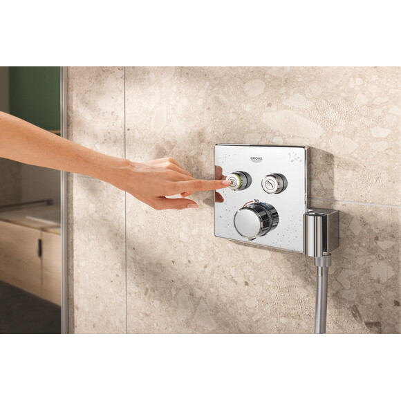Душевая система с термостатом Grohe QuickFix Precision SmartControl 34876000 (скрытого монтажа), фото 5