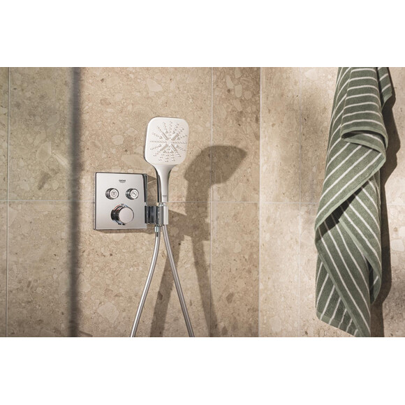 Душевая система с термостатом Grohe QuickFix Precision SmartControl 34876000 (скрытого монтажа), фото 4