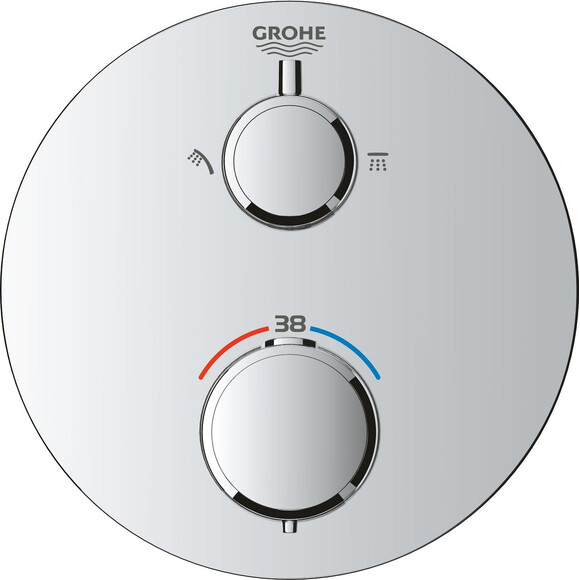 Душевая система с термостатом Grohe QuickFix Precision Thermostat 34880000 (скрытого монтажа), фото 8