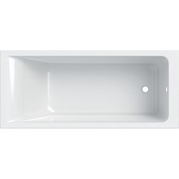 Акриловая ванна Geberit Selnova Square 554.382.01.1 (160x70 см, с ножками), Доступные размеры: 160 x 70, фото 