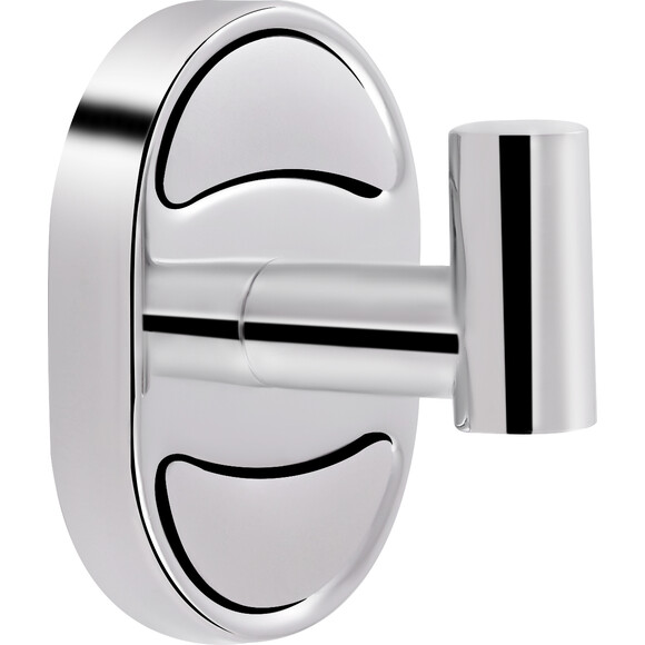 Гачок для ванної Lidz Oreo 0601 Chrome (LDORE0601CRM22168, одинарний), фото 