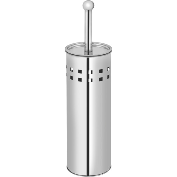Ершик для унитаза Lidz Oreo 0501 Chrome (LDORE0501CRM22257, напольный), фото 