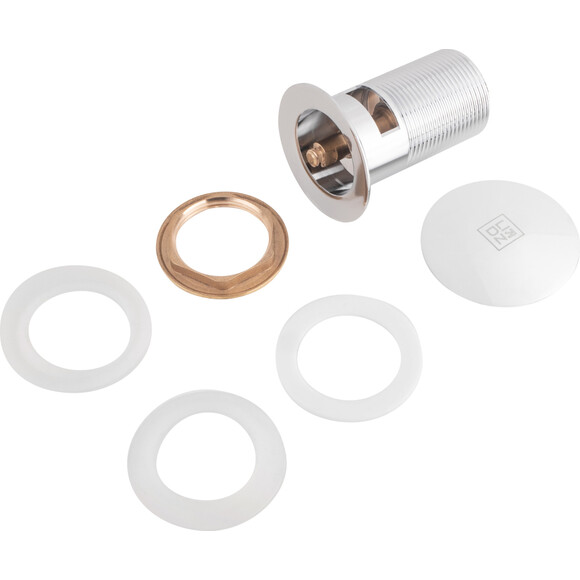 Донный клапан Lidz Tani 003 (LDTAN003CRM32526, с переливом), фото 2