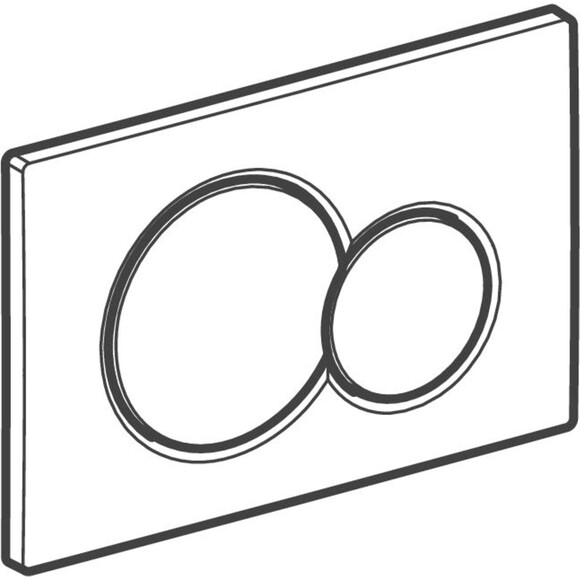 Кнопка змиву Geberit Sigma01 115.770.DT.5, Колір виробника: латунь, фото , изображение 2