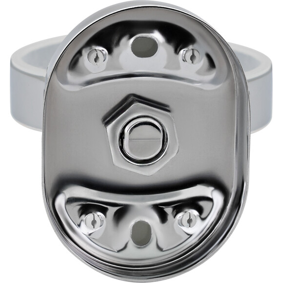 Стакан для зубных щеток Lidz Oreo 0401 (LDORE0401CRM22163, настенный), фото 2