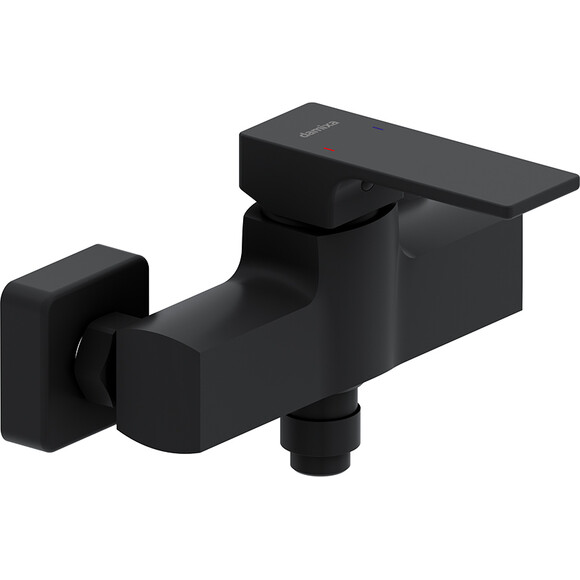 Смеситель для душа Damixa Gala 532000300 (черный матовый), Цвет производителя: черный матовый, фото 