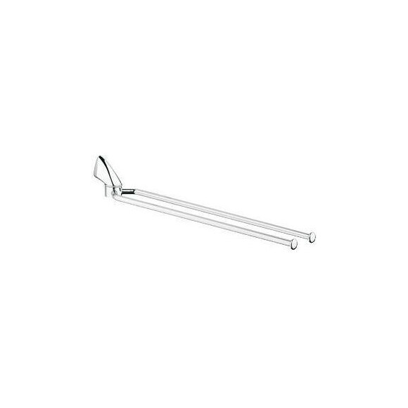 Рушникотримач Grohe Chiara New Chrome 40328000 (подвійний, поворотний), фото 