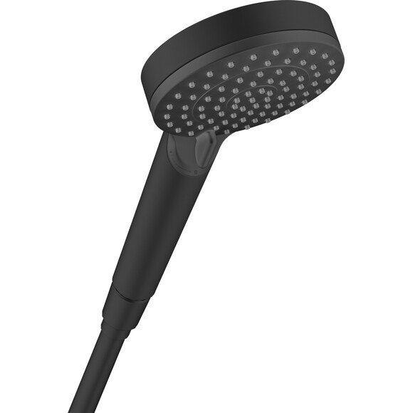 Лійка для душу Hansgrohe Vernis Blend Vario Black Matt 26270670 (чорна матова, дворежимна), фото 