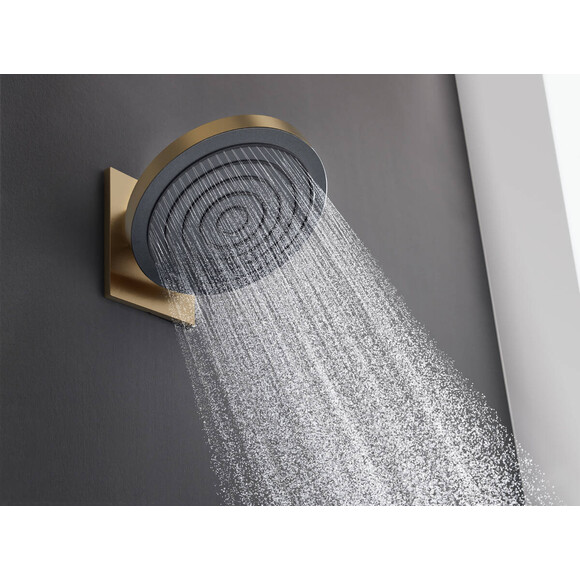 Кронштейн душевой Hansgrohe Pulsify Brushed Bronze 24149140 (брашированный бронзовый), фото 2