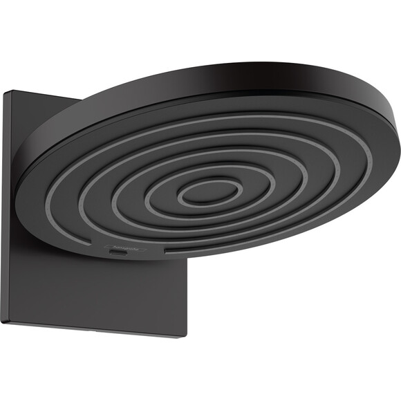 Верхний душ Hansgrohe Pulsify 260 2jet Black Matt 24150670 (черный матовый, 2 режима струи, с кронштейном), Цвет производителя: черный матовый, фото 