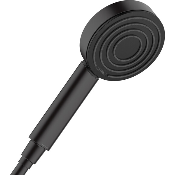 Лійка для душу Hansgrohe Pulsify Black Matt 24120670 (чорна матова, однорежимна), фото 