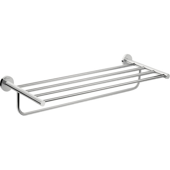 Полотенцедержатель Hansgrohe Logis Chrome 41720000 (с полкой), фото 